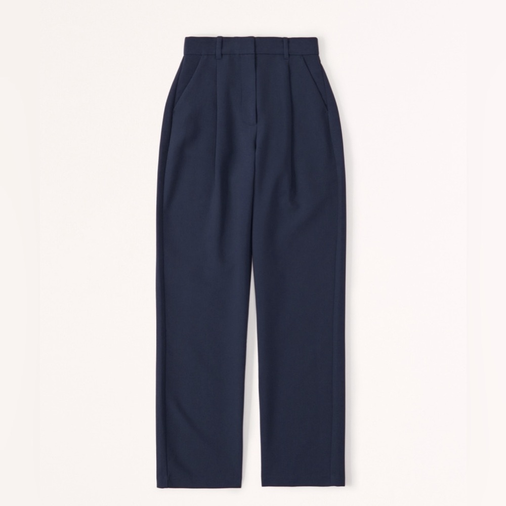 Abercrombie & Fitch Curve Love Tailored Straight Pant